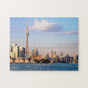 Toronto Canada  skyline cityscape. Jigsaw Puzzle