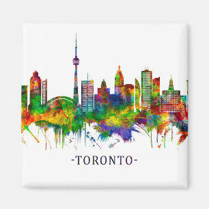 Toronto Canada Skyline Magnet