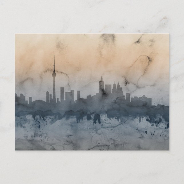 Toronto Canada Skyline Postcard (Front)