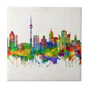 Toronto Canada Skyline Tile