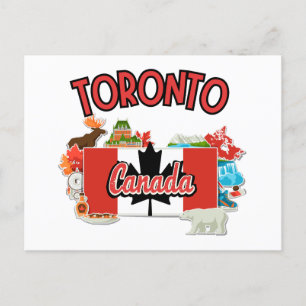 Toronto Canada vintage Postcard