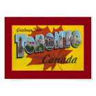 Toronto Canada Vintage Travel Art Poster