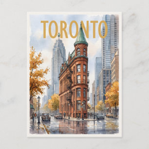 Toronto Canada Vintage Travel Holiday Postcard