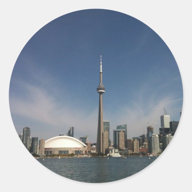 TORONTO CLASSIC ROUND STICKER (Front)