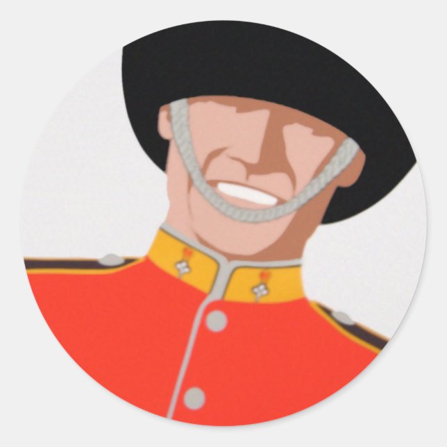 Toronto Classic Round Sticker (Front)