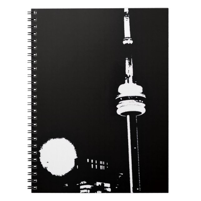 Toronto CN Tower another view Notebook (Front)