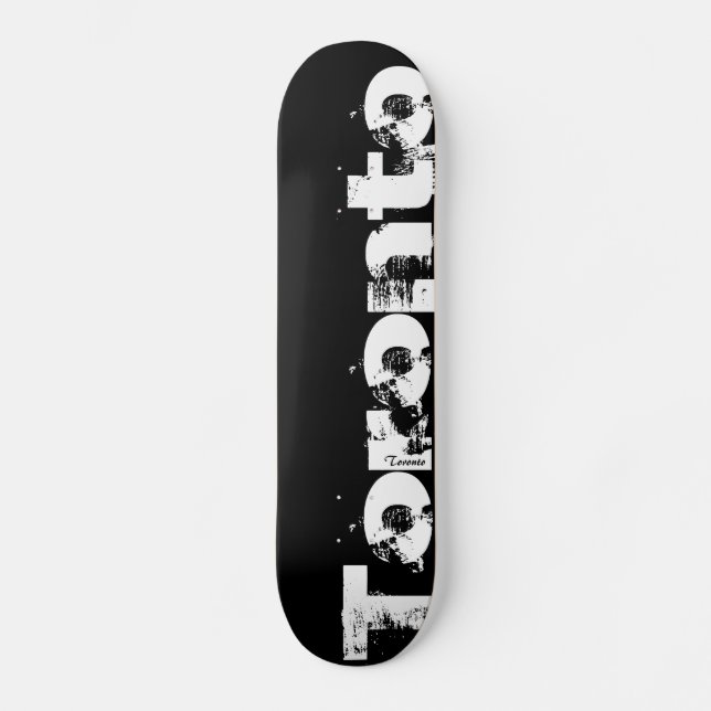 Toronto -- Cool Urban Style - Skateboard (Front)