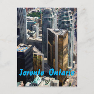 Toronto Downtown Postcard Postcard