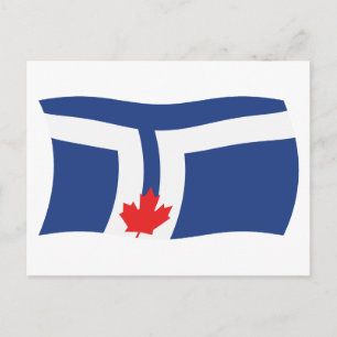 Toronto Flag Postcard