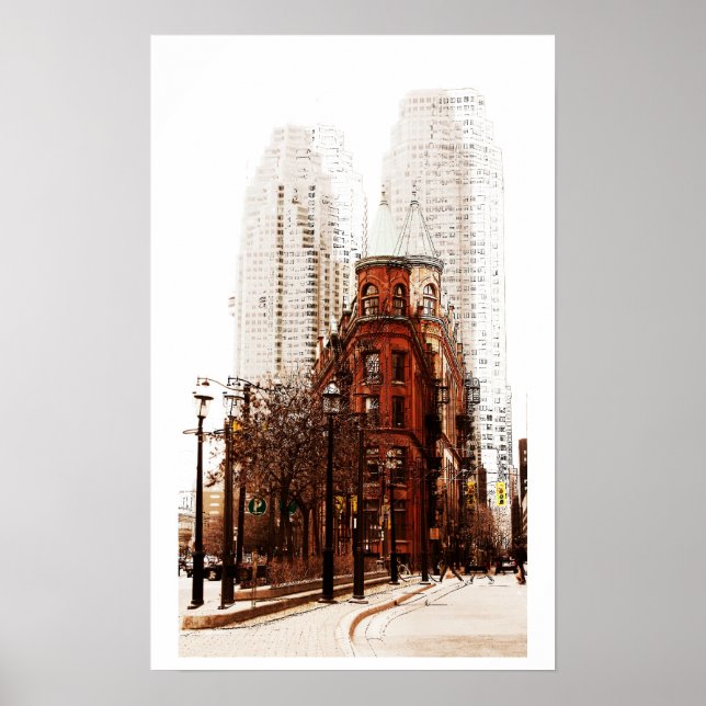 Toronto flat iron building print (Front)