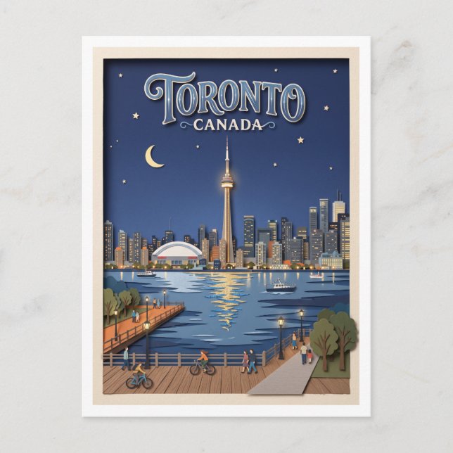 Toronto Harbourfront Canada Postcard (Front)