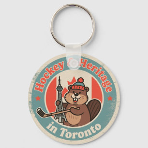 Toronto Hockey & Heritage Retro Key Ring