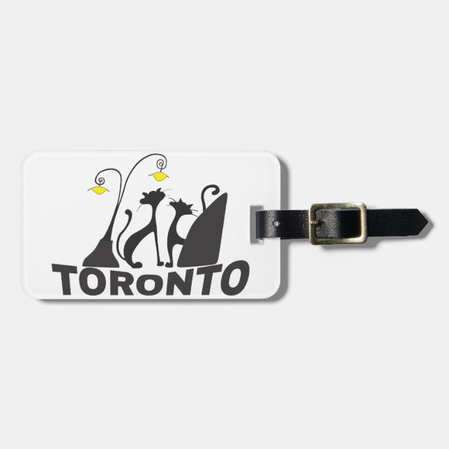 Toronto Luggage Tag (Front Horizontal)