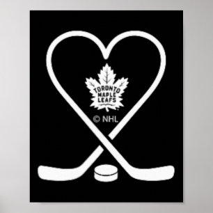 Toronto Maple Leafs Valentine Sticks Nhl Officiall Poster