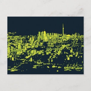 Toronto Night Postcard