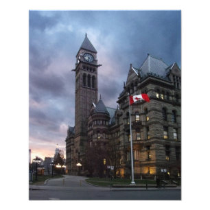 Toronto Old City Hall at Dusk Photo Print