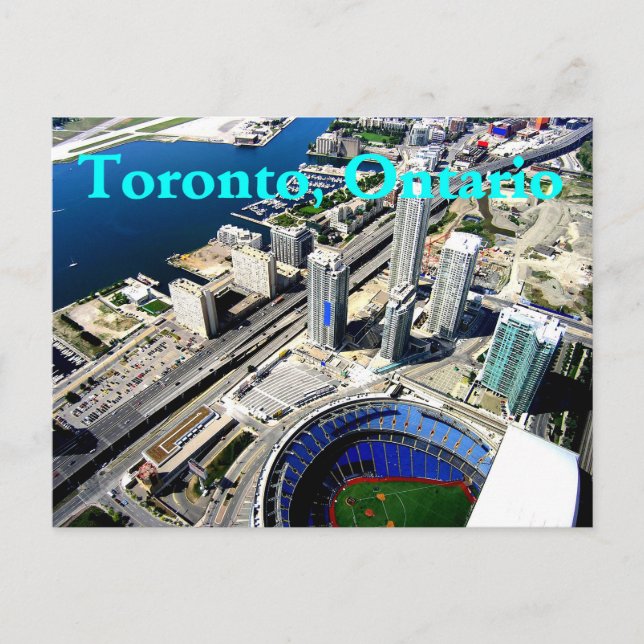 Toronto, Ontario Postcard (Front)