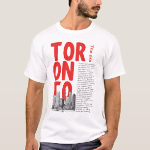Toronto Ontario Skyline  T-Shirt