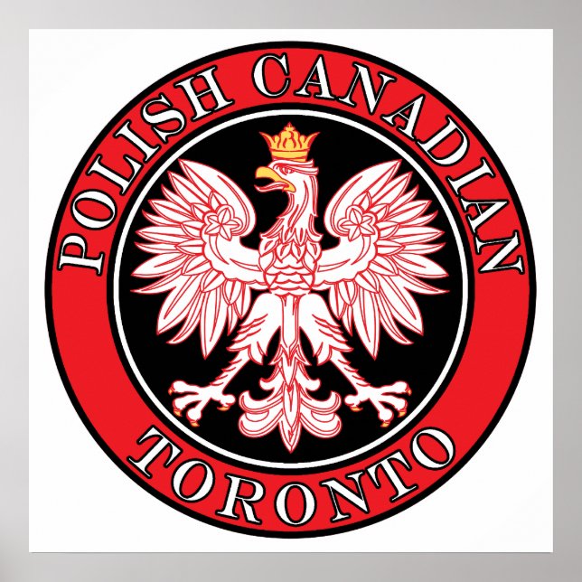 Toronto Polish Canadian Eagle Poster (Front)