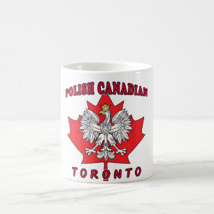 Toronto Polish Canadian Leaf Coffee Mug
