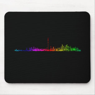 Toronto Rainbow Mouse Pad