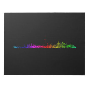 Toronto Rainbow Notepad