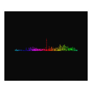Toronto Rainbow Photo Print