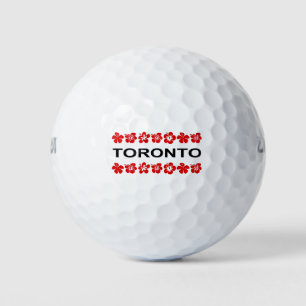 Toronto Red Aloha Bands Light-Colour Golf Balls