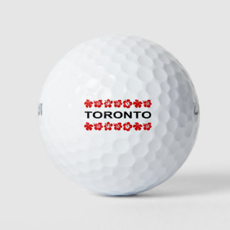 Toronto Red Aloha Bands Light-Colour Golf Balls