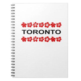 Toronto Red Aloha Bands Light-Colour Notebook