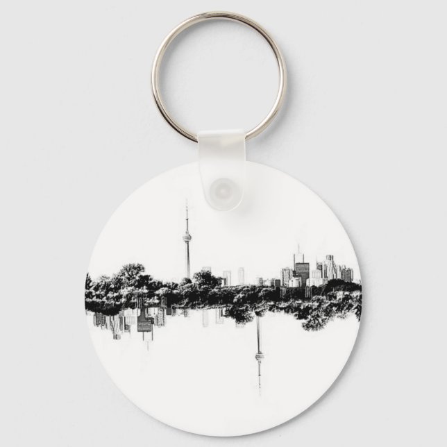 Toronto Reflection Key Ring (Front)