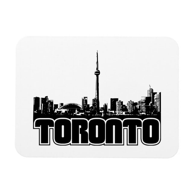 Toronto Skyline Magnet (Horizontal)