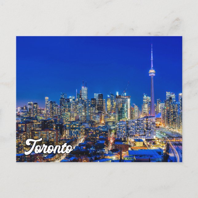 Toronto Skyline, Ontario, Canada Postcard (Front)