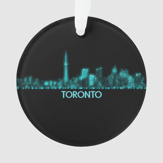Toronto Skyline Ornament (Front)