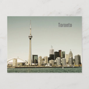 Toronto skyline postcard