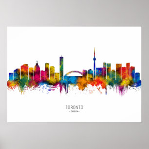 Toronto Skyline Poster
