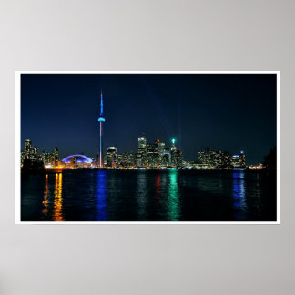 Toronto Skyline Poster