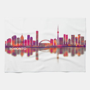 Toronto Skyline Tea Towel