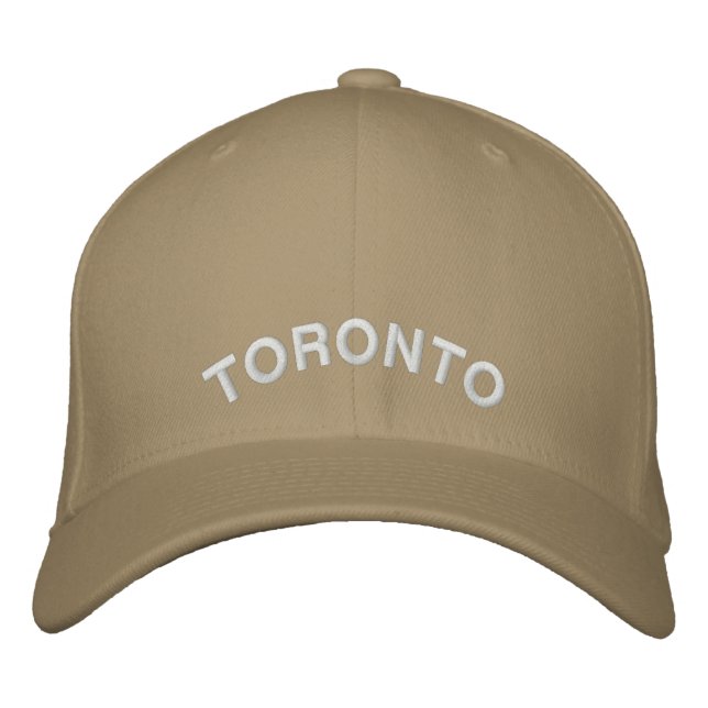Toronto Souvenir Baseball Cap Embroidered Cap (Front)