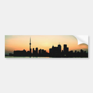 Toronto Sunset Bumper Sticker