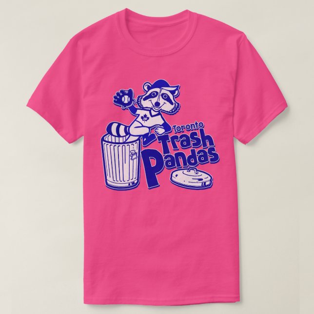 Toronto Trash Pandas Baseball Team T-Shirt (Design Front)