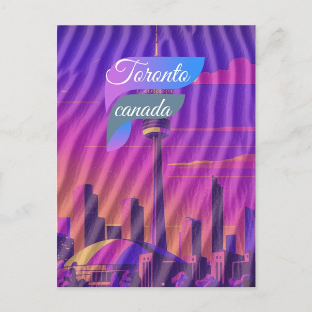 Toronto Travel Postcard, canada Travel Postcard,  Postcard (Front)