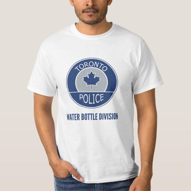 Toronto Water Bottle Police Shirt (Front)