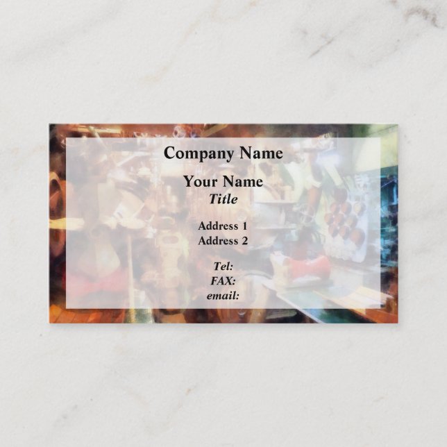 Torpedo Room Business Card (Front)