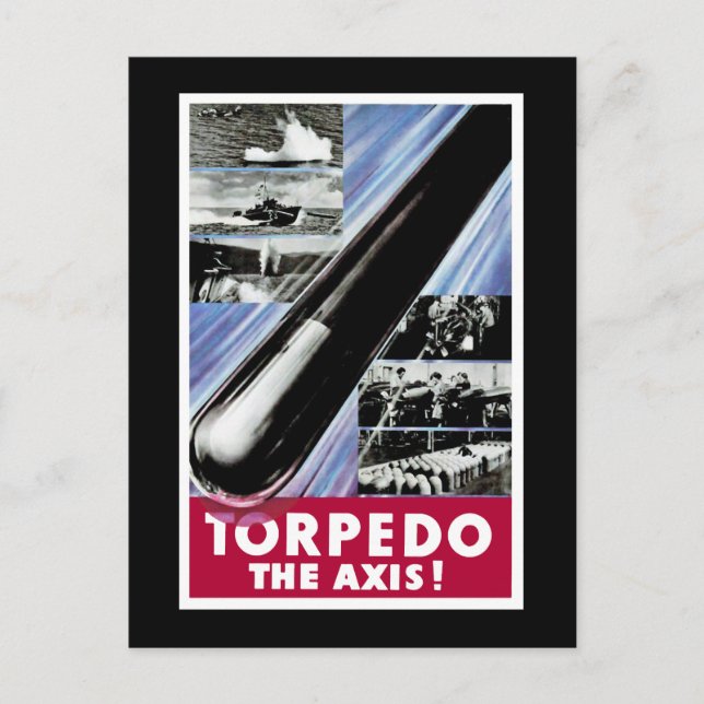 Torpedo The Axis Postcard (Front)