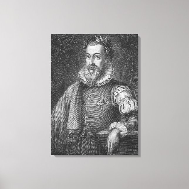 Torquato Tasso Canvas Print (Front)