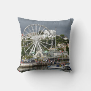 Torquay, Devon, England Throw Pillow / Cushion