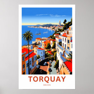Torquay Devon Travel Print