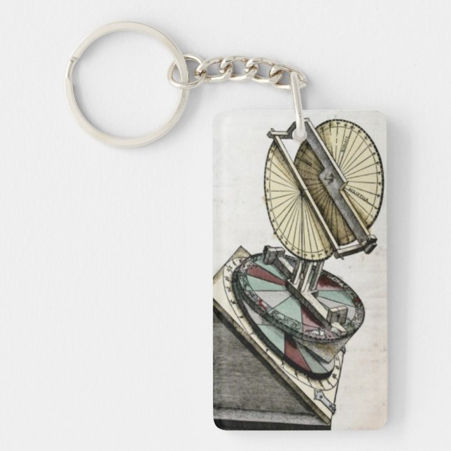 Torquetum Illustration  Keychain (Front)
