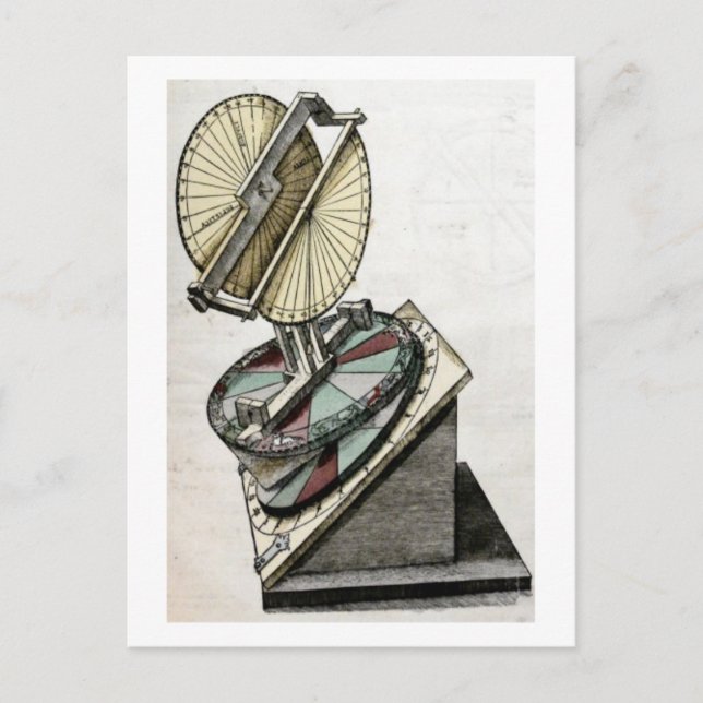Torquetum Illustration Postcard (Front)